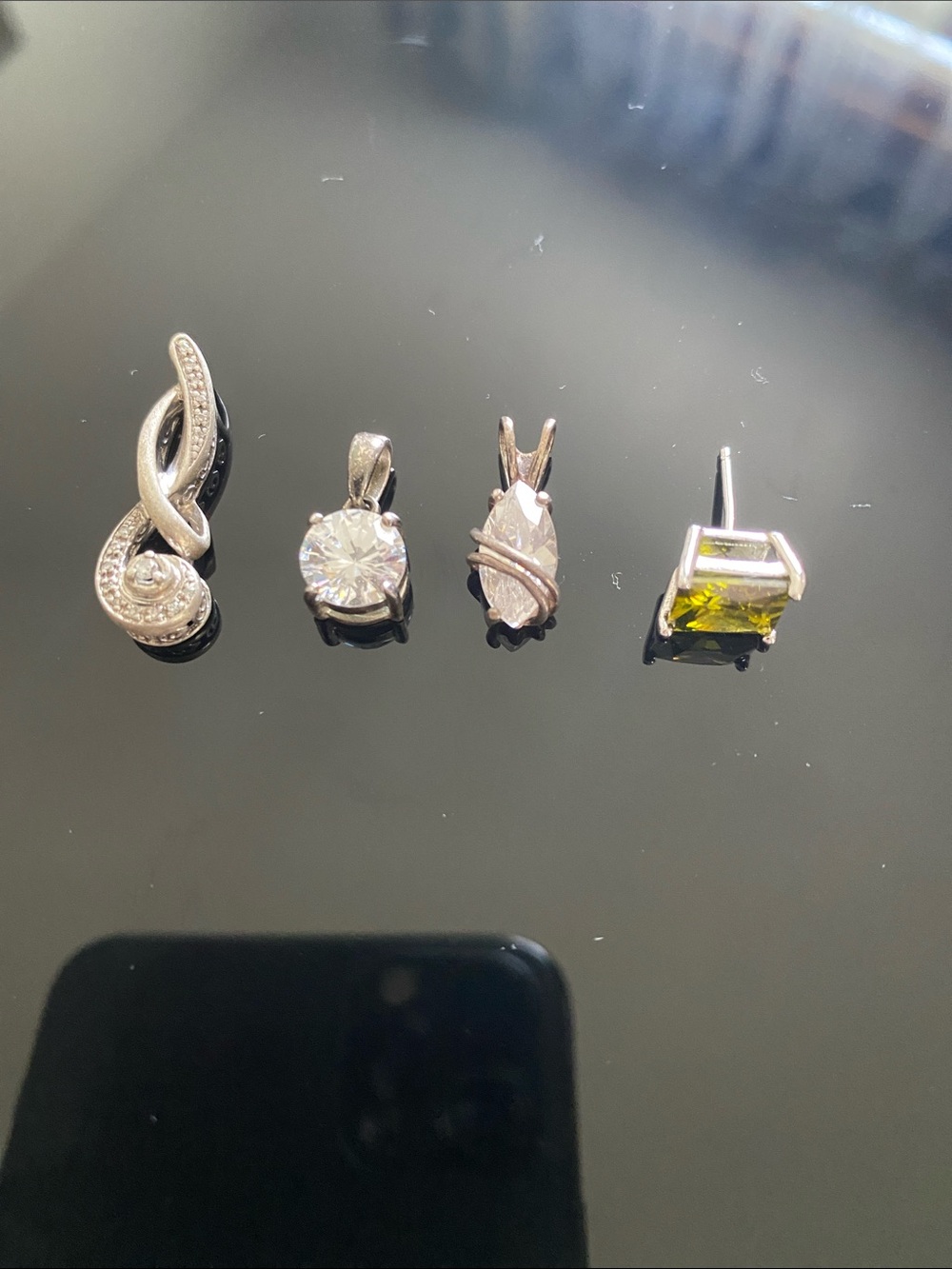 Sterling Silver Earrings & Pendant Charms